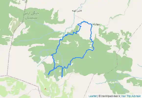 ترک جی پی اس آبشار زوسیاه و آبشار نورالی و جنگل ارس