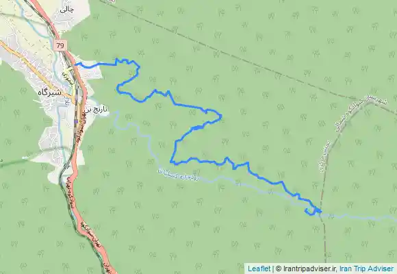 ترک جی پی اس آبشار پلنگ دره