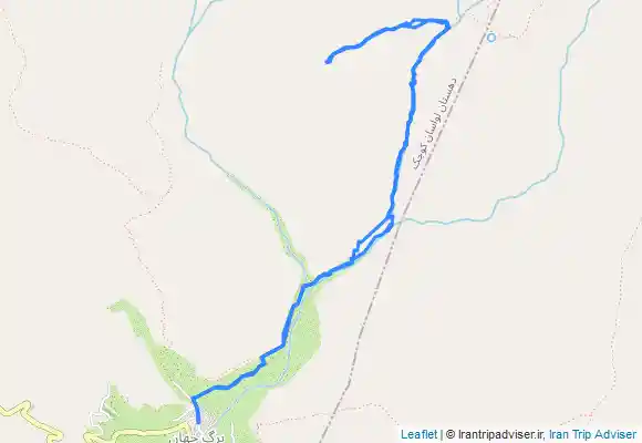 ترک جی پی اس Endar-990314-nima-قله اندار کوچک از برگ جهان