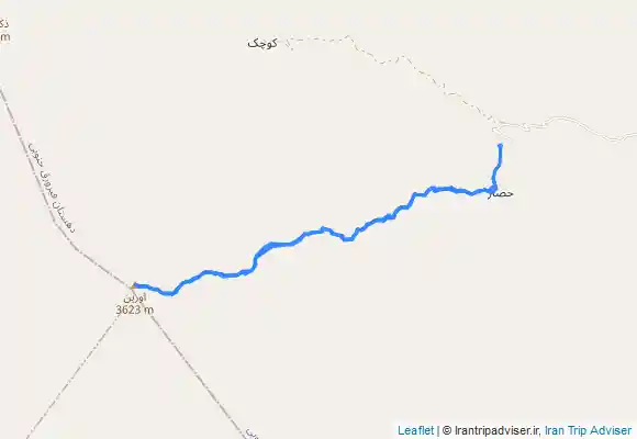 ترک جی پی اس صعودبه اورین ازحصاربه حصار