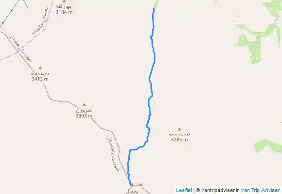 ترک جی پی اس قله یخچال