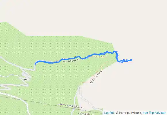 ترک جی پی اس آبشار تهمیره ترا