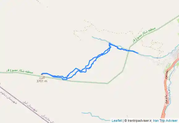 ترک جی پی اس قله گل زرد