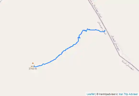 ترک جی پی اس بام استان خوزستان قله کینو