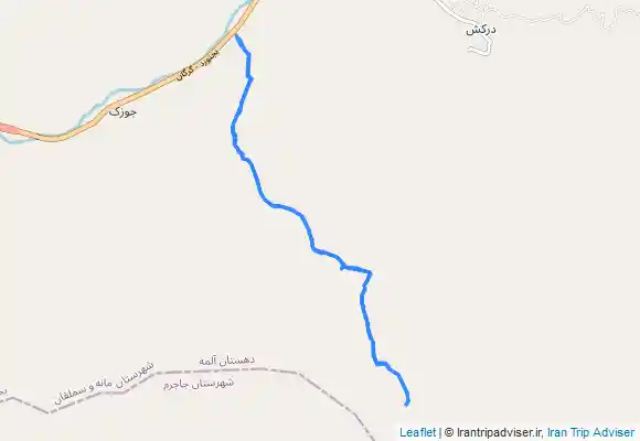 ترک جی پی اس قله يامان داغي (دركش)