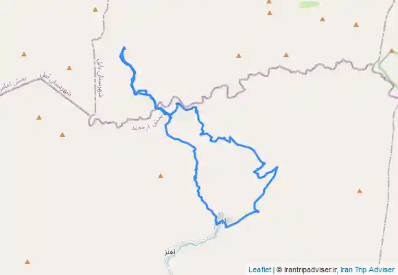 ترک جی پی اس قله میشینه مرگ- مسیر جاده خاکی کاله سر روستای لزور
