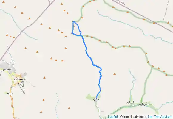 ترک جی پی اس خلنو بام استان تهران از مسیر تیغه ژاندارک یکروزه