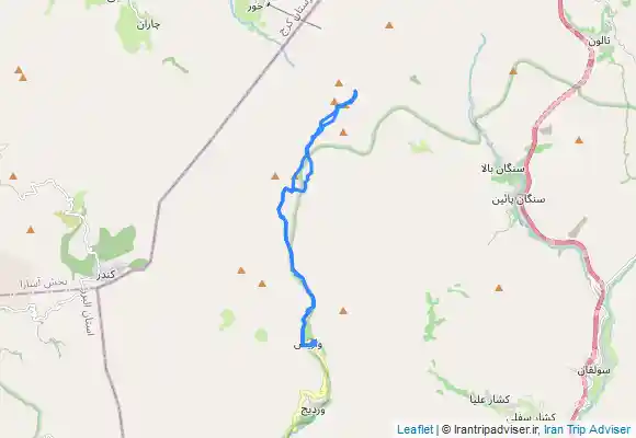 ترک جی پی اس قلل بارو و پهنه سار