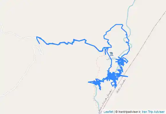 ترک جی پی اس دارانداش مسیر آبشار (سخت)