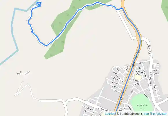 ترک جی پی اس Kanigravan چشمه کانی گراوان