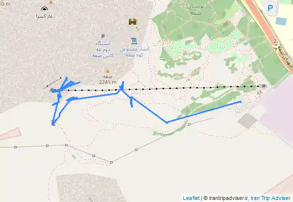 ترک جی پی اس کوه صفه