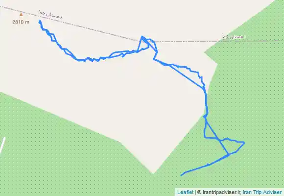 ترک جی پی اس قله شیراز سامان ۲۸۲۳ متر