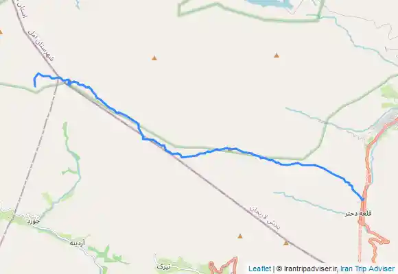 ترک جی پی اس گلزرد(مسیر شرقی) به سیاه پلاس