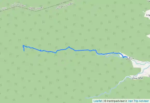 ترک جی پی اس آبشار لوشکی لمیر