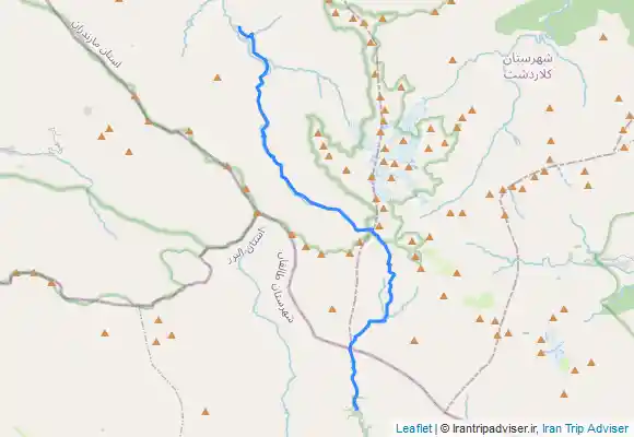 ترک جی پی اس پراچان به درجان-طالقان به 3000-Parachan to darjan From Alborz