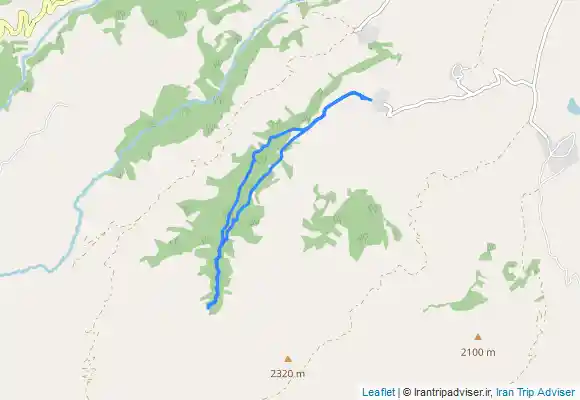 ترک جی پی اس آبشار کولیار (کوهیار)