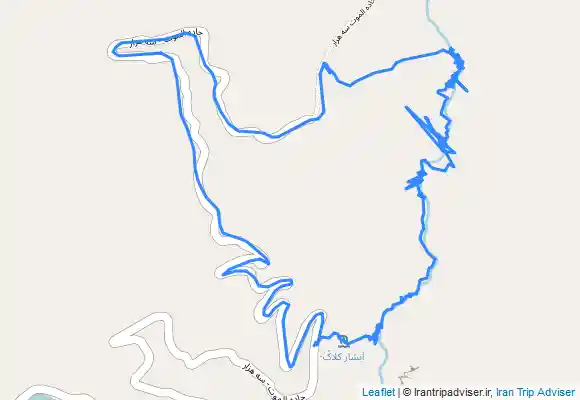 ترک جی پی اس pich-e-bon canyon دره پیچ بن