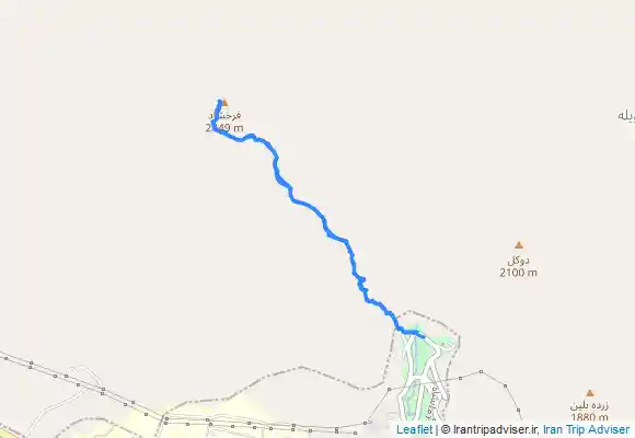 ترک جی پی اس قله فرخشاد