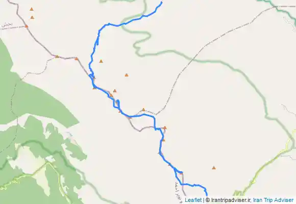 ترک جی پی اس خط الراس مرکزی دنا (قاشمستان تا سیچانی)