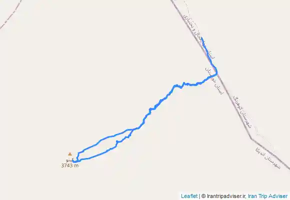 ترک جی پی اس صعود به قله کینو بام استان خوزستان