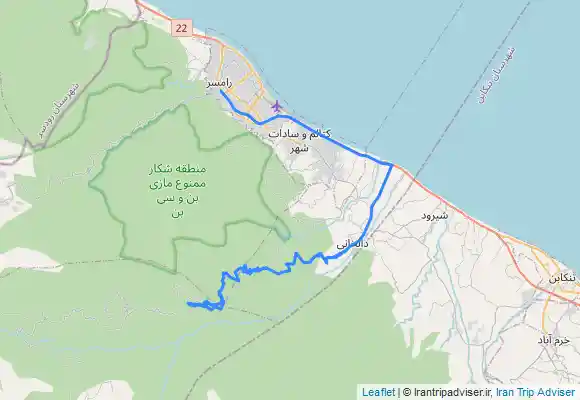 ترک جی پی اس آبشار سیاسرت