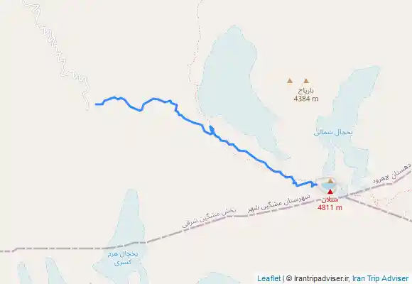 ترک جی پی اس Qartal-Savalan from Qartal 1st Shelter