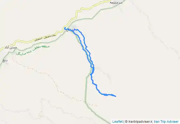 ترک جی پی اس Ordoghan water fall- ابشار اردوغان