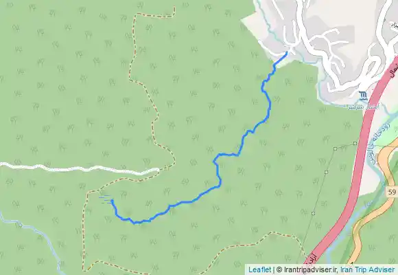 ترک جی پی اس مسیر رفت مرداب هسل از روستای طلا جو