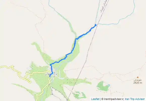 ترک جی پی اس افجه، روستای برگ جهان، آبشار برگ جهان، جمعه ۱۳۹۹/۰۵/۳۱