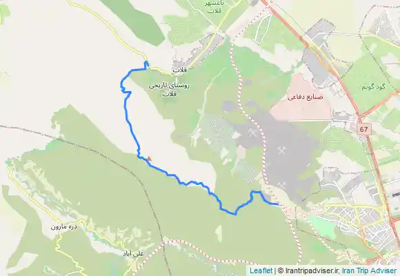 ترک جی پی اس شیراز ، کوه سرخ ، پیمایش خط الراس تفرجگاه شب شتری به شهرک گلستان