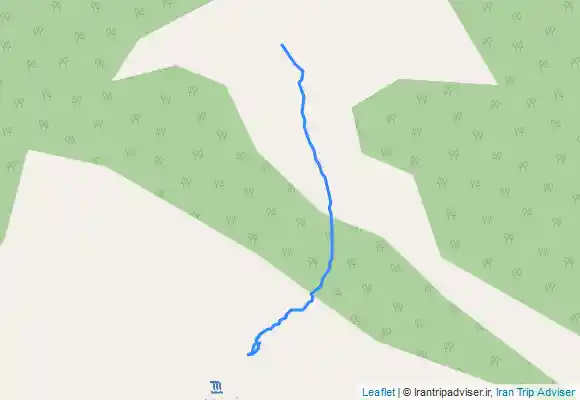 ترک جی پی اس مسیر آبشار ازنادر