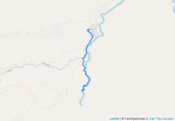 ترک جی پی اس Aroos Waterfall آبشار عروس یا مران جاده سه هزار تنکابن