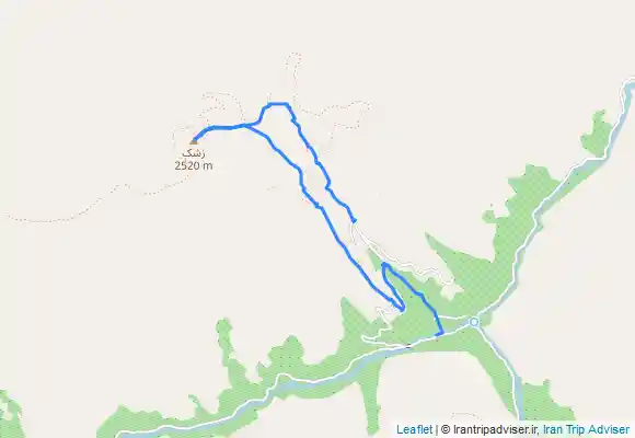 ترک جی پی اس قله زشک