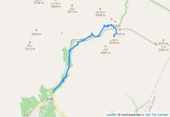 ترک جی پی اس قله پرسون