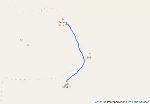 ترک جی پی اس پیمایش خط الراس غلیق به برف انبار