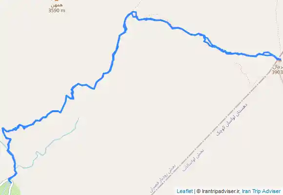 ترک جی پی اس قله مهرچال از امامه آدینه هفتم شهریور سال ۹۹ MEHRCHAl