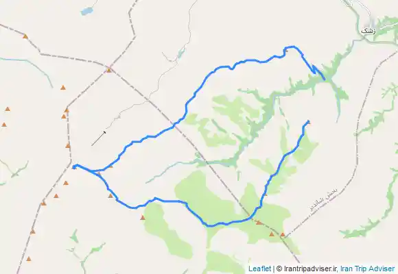 ترک جی پی اس سه قله- زشک-شیرباد-چمن