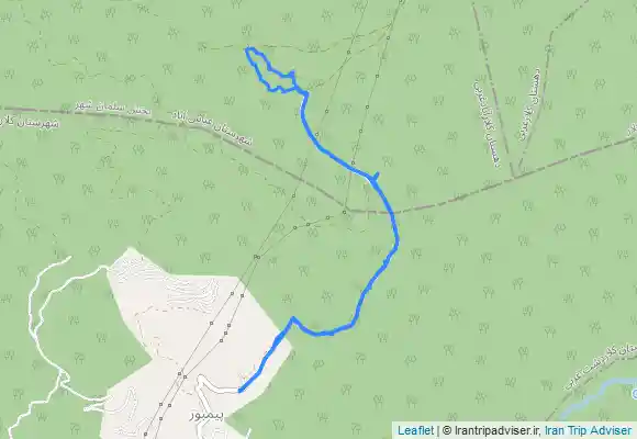 ترک جی پی اس مرداب دیوک - کلاردشت