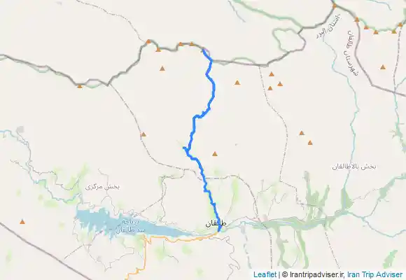 ترک جی پی اس قله شاه البرز