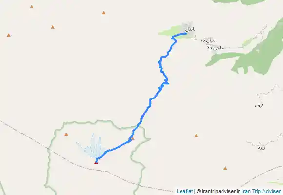 ترک جی پی اس قله دماوند جبهه شمال شرقی ناندل