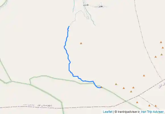 ترک جی پی اس قله چپکرو از یالرود