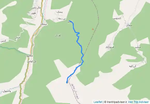 ترک جی پی اس شاه پیل کوه