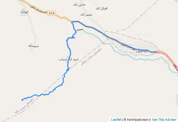 ترک جی پی اس غار سراب باباحیدر - ghare sarabe babaheydar