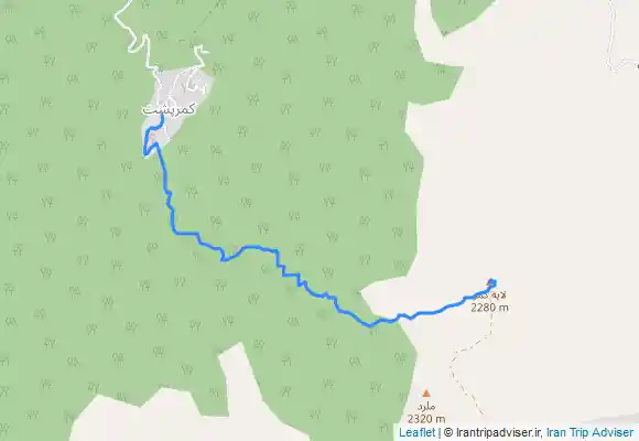 ترک جی پی اس قله عباسعلی