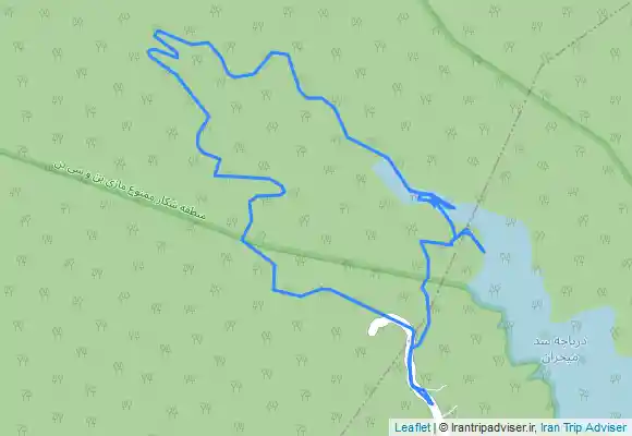 ترک جی پی اس جنگل پیمایی نسارود و دریاچه میجران-Meyjaran Dam&amp;amp;Nesarood Jungle