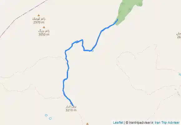 ترک جی پی اس برف انبار