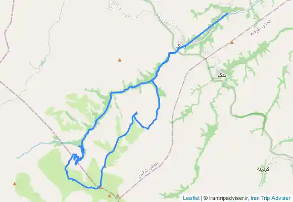 ترک جی پی اس صعود به قله چمن ۳ -۲-۱