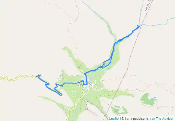 ترک جی پی اس آبشار برگ جهان