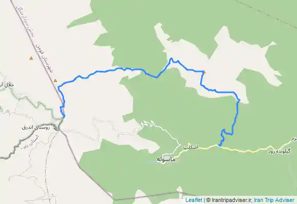 ترک جی پی اس خط الرس شاه معلم تریشوم