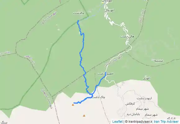 ترک جی پی اس Liarood nateshkooh khasildasht